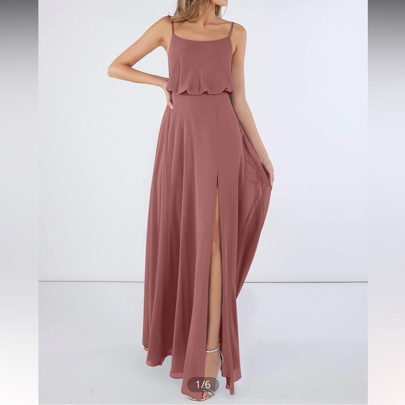Azazie Dresses & Skirts - Azazie Lipe Dusty Rose Women’s Bridesmaid/Prom Dress